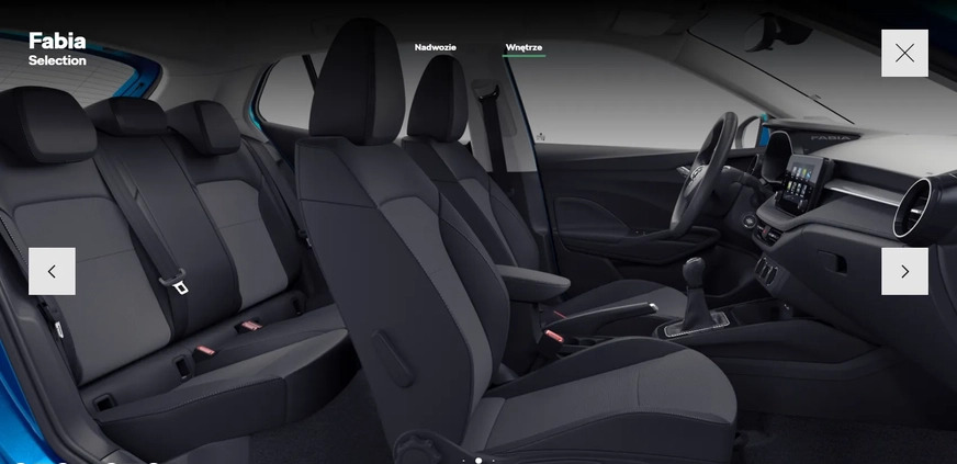 Skoda Fabia cena 88700 przebieg: 5, rok produkcji 2024 z Gryfino małe 16